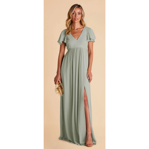 Birdy Grey | Dresses | Birdy Grey Hannah Empire Dress Chiffon Womens Xs ...